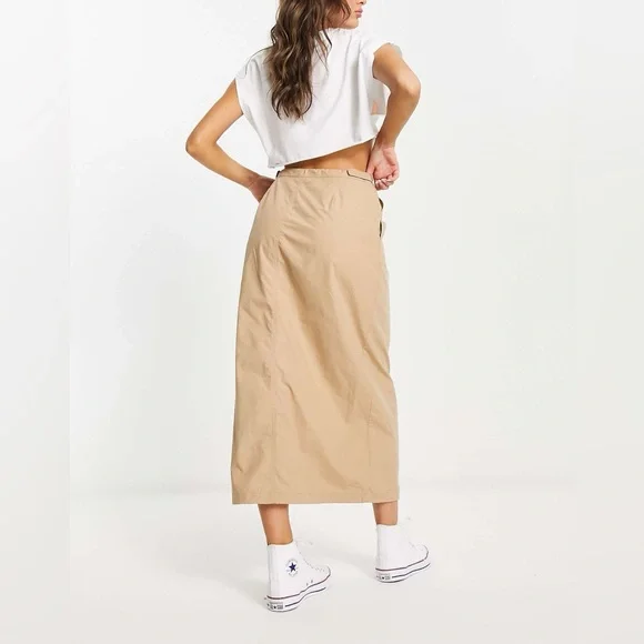 Cotton On Jordan Cargo Maxi Skirt size 4 - Picture 2 of 8